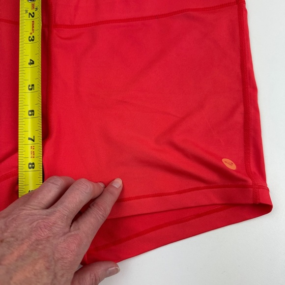 Roxy Red Booty Gym Shorts - Picture 8 of 10